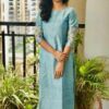 Elegant Raw silk Kurti