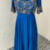 Designer Blue Long Gown