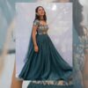Ethnic Green Long Gown