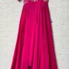 Pink Designer Long Frock