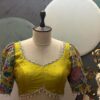 kalamkari Maggam Work Blouse