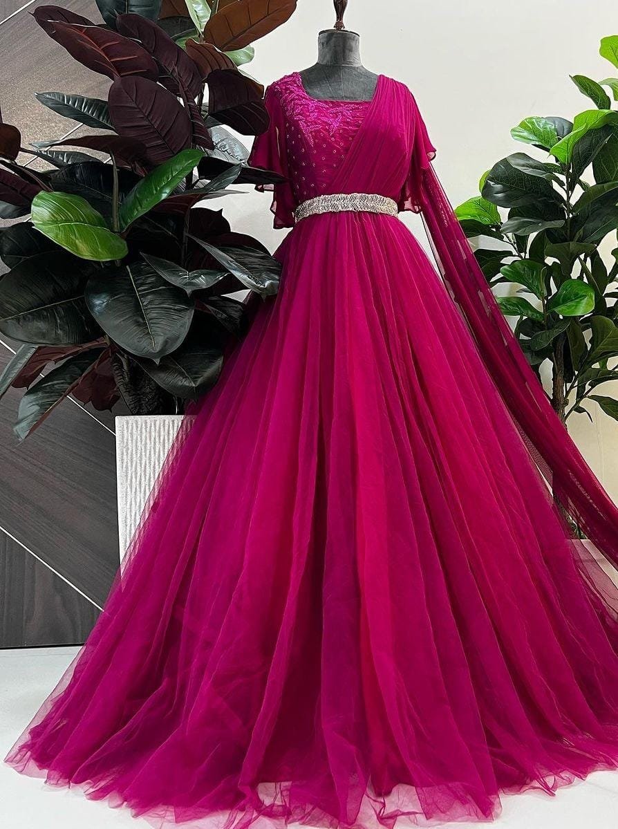 Night best sale net gown