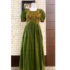 Olive Opulence Long Gown
