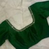 Emerald Essence Maggam Blouse