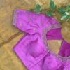 Purple Silk Blouse