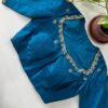 Royal High-Neck Maggam Blouse