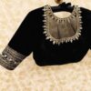 Midnight Black Maggam Blouse