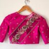 Soft Pink Maggam Blouse – Perfect for Sarees