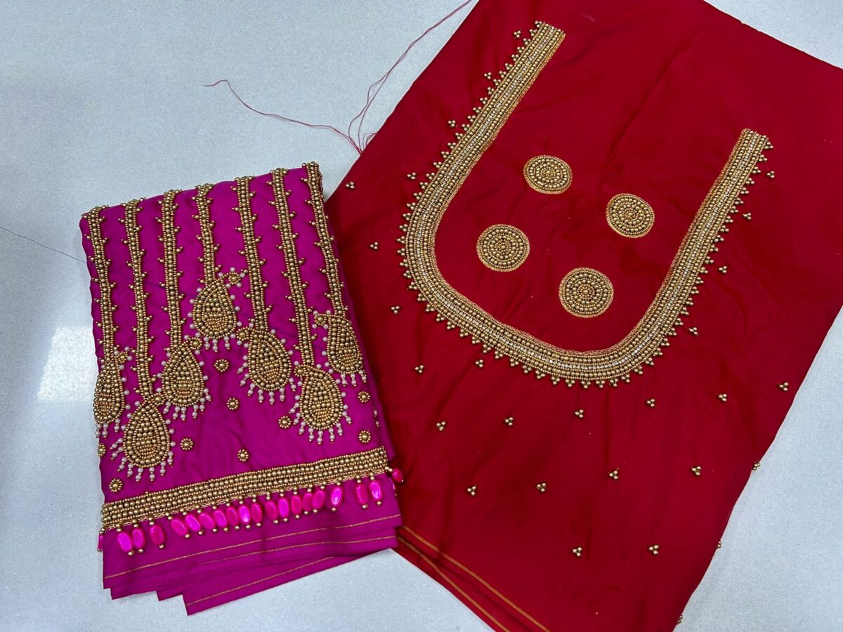 Bridal Glow - Luxurious Beaded Blouse