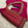 Bridal Radiance – Pink Embroidered Wedding Blouse