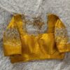 Elegant Golden Yellow Blouse: Perfect for Party Wear Styling