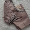 Mauve Aariwork Blouse – Timeless Elegance with Intricate Detailing