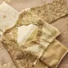 Golden Bridal Wedding Blouse – Radiance and Royalty for Your Big Day
