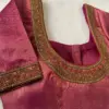 Onion Pink Embellished Blouse – Trendy, Modern, and Sophisticated