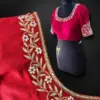 Stunning Red Party Wear Blouse – Elegant & Stylish for Special Occasions