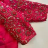 Handcrafted Pink Maggam Work Bridal Blouse