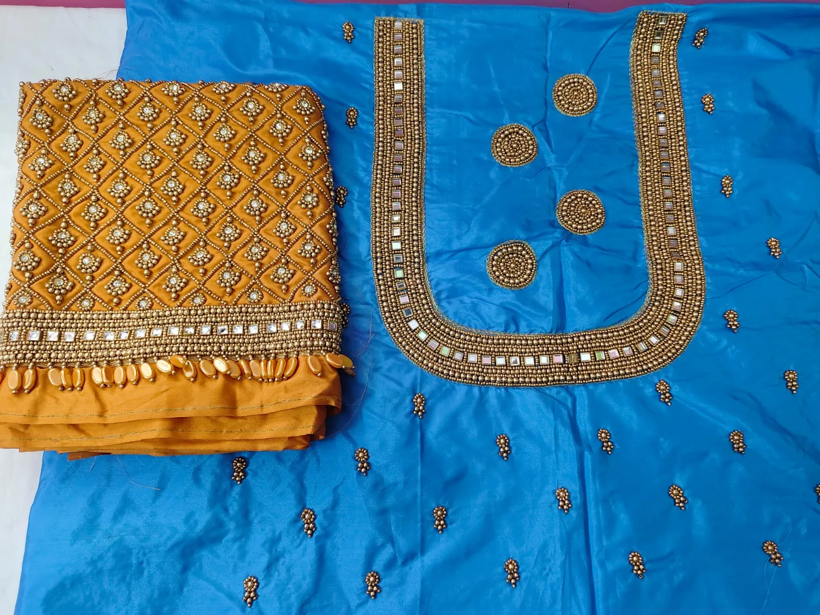 Grand Bridal Glam – Exclusive Maggam Work Blouse at Offer Price