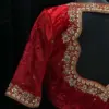 Luxurious Velvet Maggam Work Blouse – Trending Statement Piece!