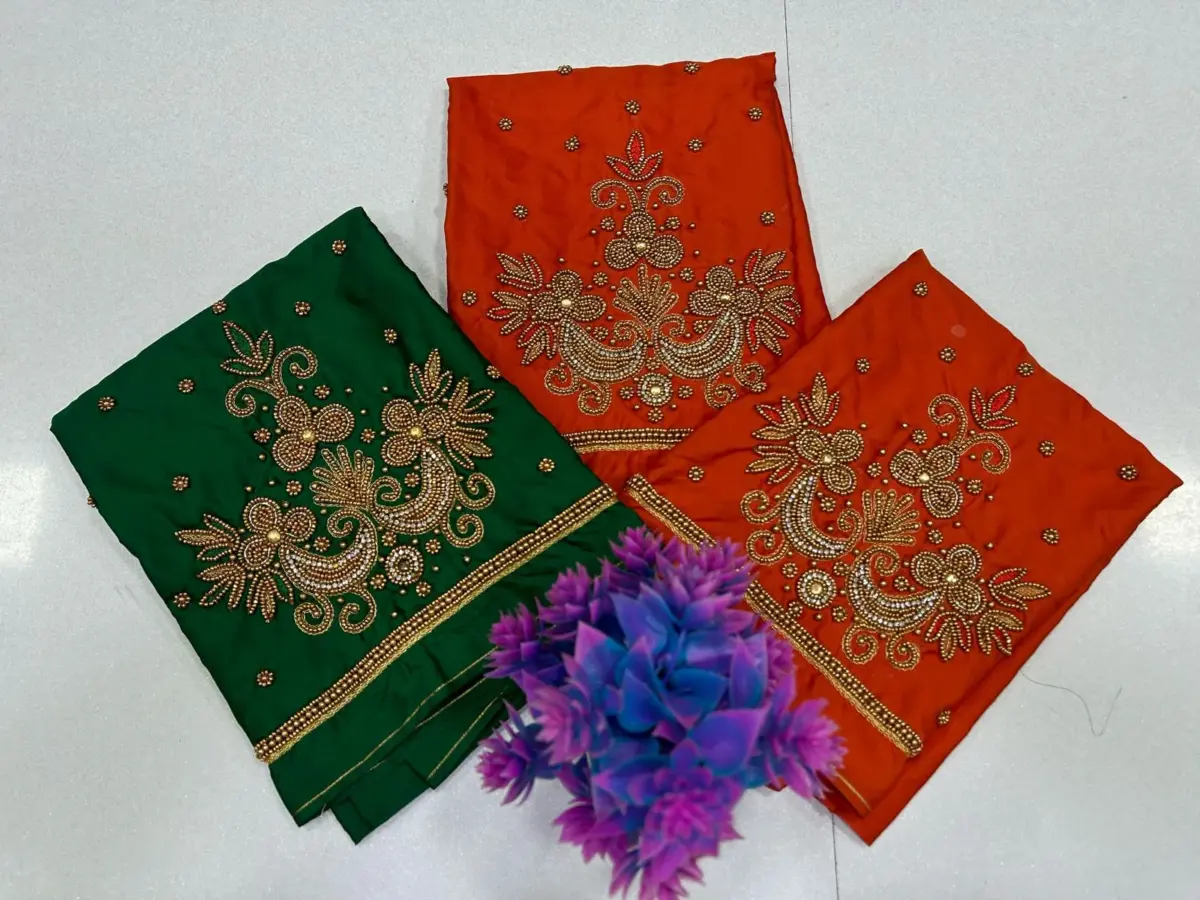 Timeless Elegance – Trending Buti Work Blouse at Exclusive Offer Price