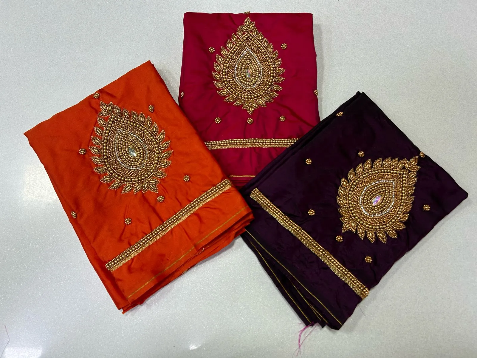 Unlock Elegance – Stunning Beads Maggam Work Blouse at Best Price