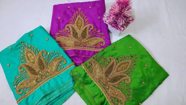 Unmissable Offer – Designer Beads Aariwork Blouses at Budget Price