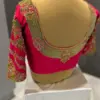 Exquisite Designer Wedding Blouse – Majantha Pink Perfection for Brides
