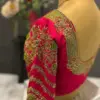 Exquisite Designer Wedding Blouse – Majantha Pink Perfection for Brides