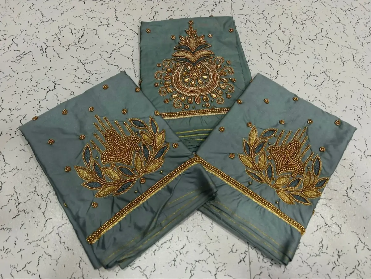 Radiant Elegance – Kundan Aariwork Blouses at Exclusive Offer Prices