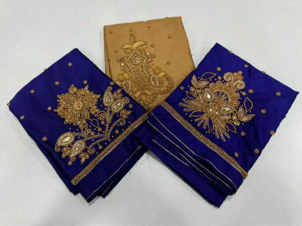 Budget-Friendly Beauty: Pink Beads Aari Work Blouse Now on Offer!