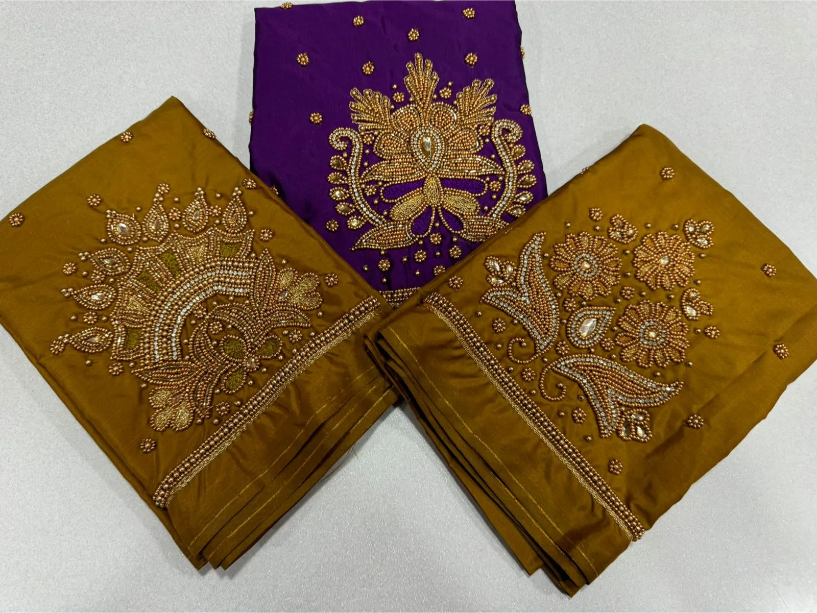 Budget-Friendly Beauty: Pink Beads Aari Work Blouse Now on Offer!