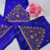Elegant Tissue Buti Aariwork Blouse – Handcrafted Design at Offer Price | Customizable Ethnic Wear Online