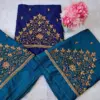 Elegant Tissue Buti Aariwork Blouse – Handcrafted Design at Offer Price | Customizable Ethnic Wear Online