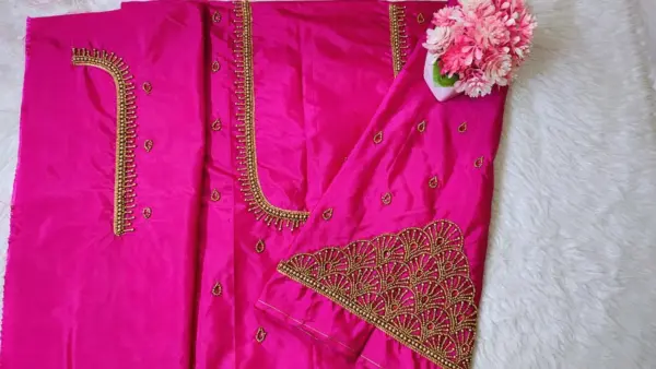 New Buti Maggam Work Blouse