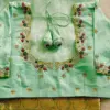 Regal Pista Green Zardosi Maggam Work Blouse – Bridal Elegance Redefined