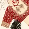 Timeless Red Bridal Blouse – Designer Handcrafted Perfection for Wedding Looks