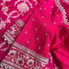 Bridal Pink Zardosi Custom Blouse Handcrafted Wedding Maggam Elegance