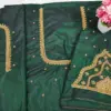 Elegant Green Aari Work Partywear Blouse Limited Time Offer!