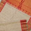 Exquisite Gadwal Body Checks Silk Saree with Gorgeous Temple Border & Pallu