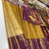 Golden Glow Pure Tissue Bridal Saree with Handloom Excellence