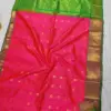 Grand Launch: Kuppadam Mangalagiri Handloom Pattu Sarees with Silver Zari Kanchi Borders & Contrast Pallu