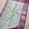 Grand Launch: Kuppadam Mangalagiri Handloom Pattu Sarees with Silver Zari Kanchi Borders & Contrast Pallu
