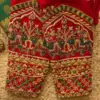 Majestic Red Elephant Maggam Work Bridal Blouse Royal Wedding Edition