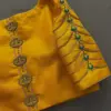Mustard Yellow Full Sleeves Bridal Maggam Work Blouse Royal Elegance for Weddings Online