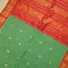 Premium Gadwal Cotton Saree with Buta Meena & Kuthu Interlock Weaving | Pure Combed Yarn