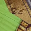 Premium Gadwal Cotton Saree with Temple Kuthu Interlock Weaving Pure Silk & Jari Elegance