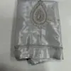 Premium Silver Tissue Blouse with Beads & Aari Work Limited Time Offer