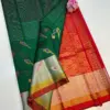 Pure Handloom Checks Cotton by Pattu Sarees with Minimal Kaddi Border Finish