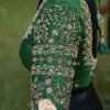 Regal Green Custom-Made Bridal Maggam Work Blouse Grand Zardosi Design for Muhurtham Look