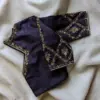 Regal Radiance Navy Blue Designer Maggam Work Blouse for Royal Celebrations