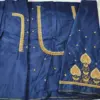 Royal Touch Badam Beads Buti Aariwork Blouse for Regal Occasions
